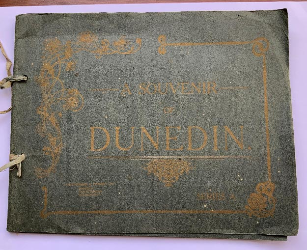 early 1900's Dunedin booklet book titled A SOUVENIR OF DUNEDIN
